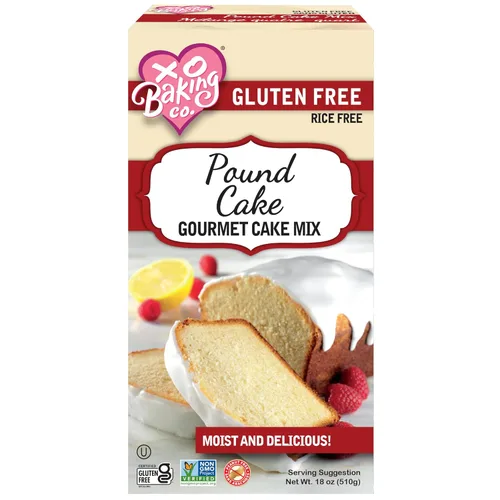 Miniatura 8 de XO Baking Co. Mezcla gourmet para pastel de chocolate sin gluten; sin OMG, Kosher; sin arroz, sin soya; sin lácteos; sin maní; sin conservantes; sin