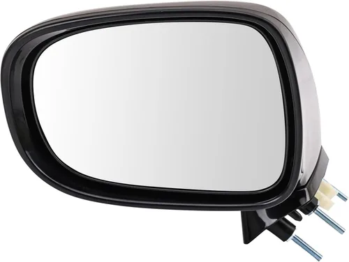 Miniatura 40 de TRQ Espejo plegable con calefacción eléctrica del lado del conductor con indicador de punto ciego pintura a juego negro liso compatible con Kia