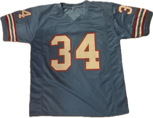 Miniatura 2 de Nuevo Earl Campbell #34 Jersey cosido personalizado