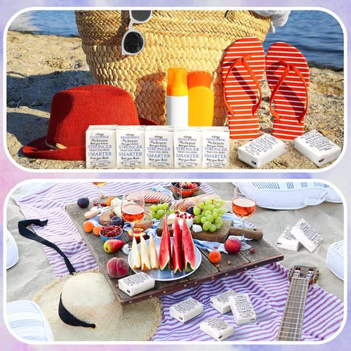 Miniatura 4 de Paquetes de pañuelos de viaje a granel inspiradores de bolsillo, paquetes de viaje de apreciación individual para inodoro, boda, fiesta, uso diario