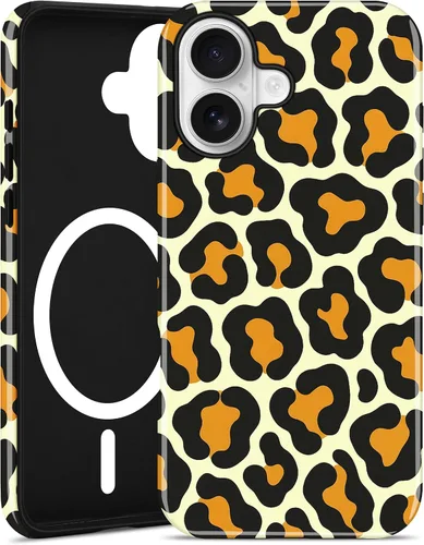 Miniatura 49 de Jusy Compatible con MagSafe Brown Tortoise Shell Print Phone Case para iPhone 7/8/SE, funda protectora magnética de lujo de TPU suave