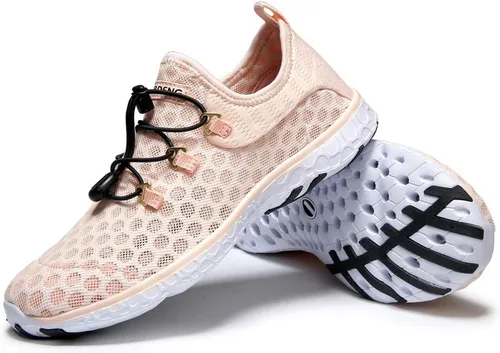 Miniatura 7 de MOERDENG - Zapatos de agua de secado rápido para mujer, ligeros, para deportes al aire libre, playa, piscina, ejercicio