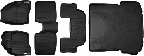 Miniatura 19 de MAXFLOORMAT - Tapete para piso de Ford Explorer (2011-2017) para Tercera fila (de color negro)