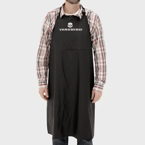 Miniatura 2 de Yardbird Delantal de carnicería sin mangas, material impermeable duradero, dos correas ajustables, fácil de limpiar, talla única, 4293501, negro