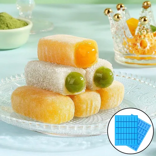 Miniatura 4 de 2 paquetes de 40 cavidades estrechos moldes rectangulares de chocolate/moldes de caramelo de silicona/para moldes de dulce de azúcar, trufas