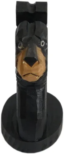 Miniatura 4 de Red Dollar Soporte para anteojos de animales tallados en madera hecha a mano, lindo soporte de exhibición de lentes de sol, mesita de noche