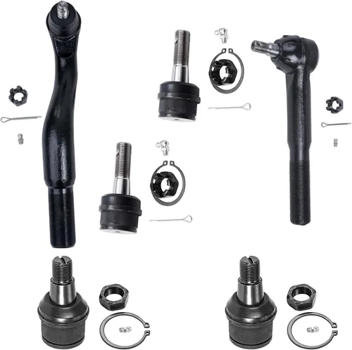 Miniatura 121 de Detroit Axle – Kit de suspensión delantera para Hyundai 2013-2018 Santa Fe 2 enlaces de barra de estabilizador 4 varillas de amarre interiores