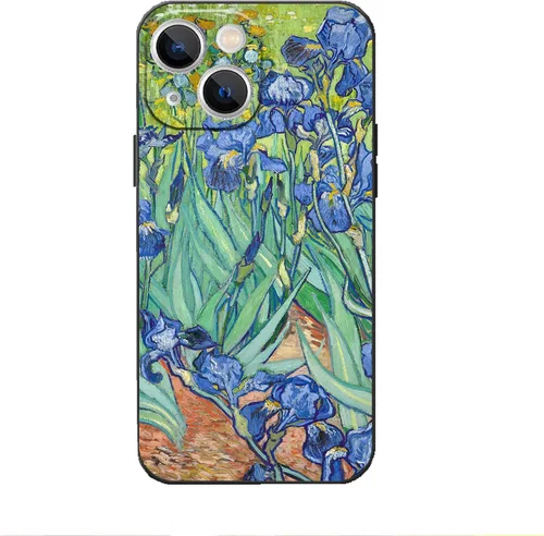 Miniatura 18 de Monet The Artist's Garden in Argenteuil Flower Landscape - Funda protectora delgada para iPhone 13, para mujeres y hombres, funda protectora delgada