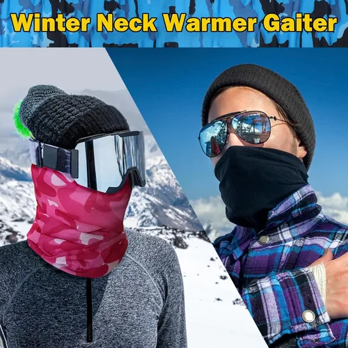 Miniatura 6 de Bufanda transpirable para el cuello, máscara facial para hombres y mujeres, senderismo, ciclismo, deportes, pesca, protección solar UV bandana