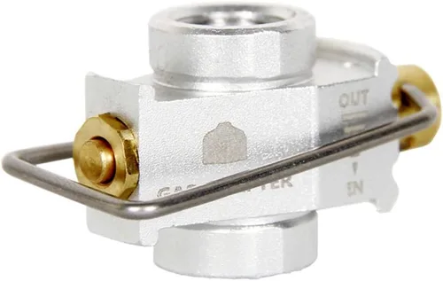 Miniatura 3 de LIXADA Gas Saver Plus, Cambiador de convertidor de gas, tanque plano de recarga, adaptador de conversión, válvula de adaptador de gas de camping