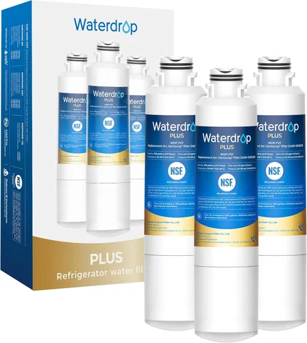 Miniatura 11 de Waterdrop Plus DA29-00020B 𝐍𝐒𝐅 𝟒𝟎𝟏 Certificado Filtro de Agua, Reduce 𝐏𝐅𝐎𝐀/𝐏𝐅𝐎𝐒, Reemplazo para Filtro de Agua Samsung® HAF-CIN, HDX FMS-2