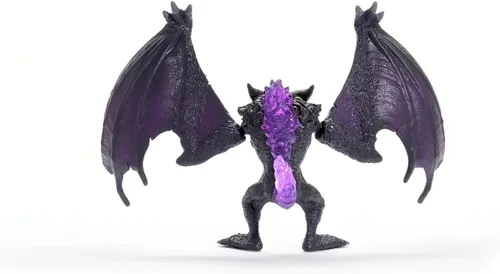 Miniatura 6 de Schleich Eldrador Creatures - Figura de acción de murciélago de sombra 2024 Negro
