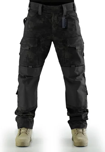 Miniatura 3 de ZAPT Tactical Molle Ripstop Combat Pants Army MulticamA-TACS LE Camo - Pantalones para hombres