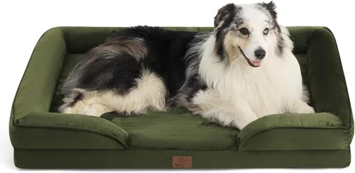 Miniatura 35 de Bedsure Cama ortopédica XL para perros extragrandes, cama lavable para perros y gatos, impermeable, cómodo sofá para perros con funda extraíble