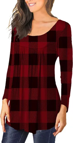 Miniatura 2 de Camiseta tipo túnica casual para mujer, linda, acampanada, holgada, suave y cómoda