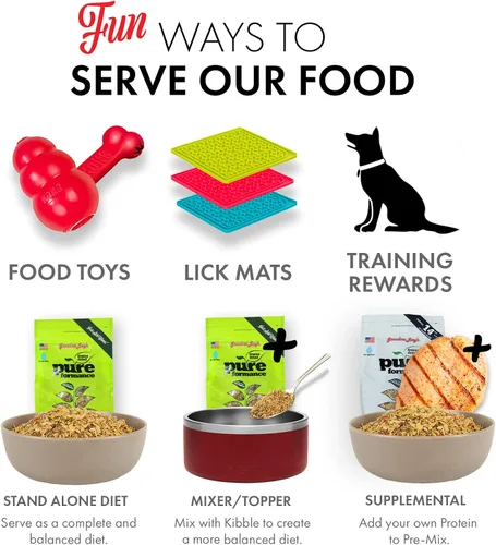 Miniatura 4 de GRANDMA LUCY'S 844214 Pureformance Alimento de cordero sin granos para perros, 10 libras
