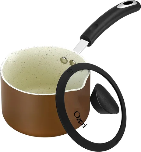 La cacerola de piedra todo en uno y olla de cocina de Ozeri – 100% APEO, GenX, PFBS, PFOS, PFOA, NMP y revestimiento de fabricación alemana sin NEP