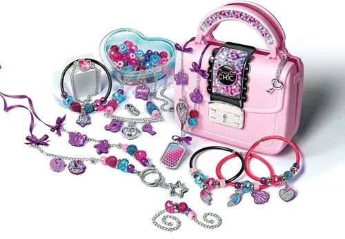 Miniatura 5 de Clementoni - Crazy Chic: Kit de moda y joyería para niños, crea pulseras, cuentas y colgantes (más de 7 años)
