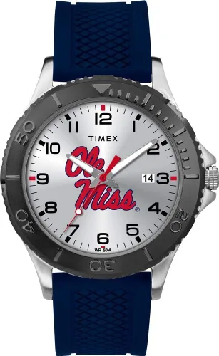 Miniatura 19 de Timex Tribute Men's Collegiate Gamer 42mm Watch – Georgia Bulldogs with Black Silicone Strap Oklahoma Sooners