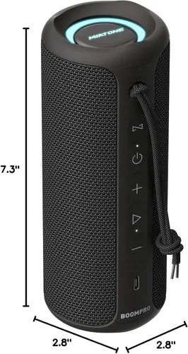 Miniatura 9 de MIATONE Altavoces Bluetooth 36W TWS Altavoz portátil con sonido estéreo graves, Bluetooth 5.3 inalámbrico USB tipo C al aire libre, 5000mAh 24H