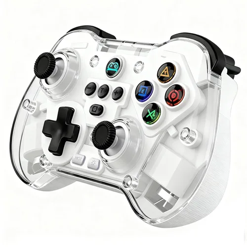 Miniatura 6 de Koiiko Wireless Gaming Controller for ipad/iphone Android/PC/Switch/Streaming on Xbox/PS4/PS3, Bluetooth, Pocket Size, 7-Colors LED, Hall Effect