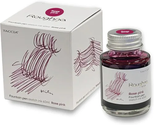 Miniatura 5 de Nakabayashi TFPI-WD43-1 TACCIA - Tinta para pluma estilográfica (tinte a base de agua) Toshiyuki Kita/Rafuna Ink, 1.4 fl oz (1.4 fl oz), marrón