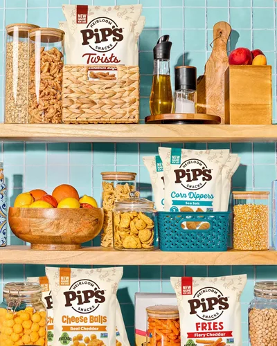 Miniatura 5 de Palomitas de Maíz Mini Tradicional de Pipcorn por Heirloom Pip's Snacks - Sal Marina, 1 oz 24 pz - Paquetes de Snack Saludables y Sin Gluten, Maíz