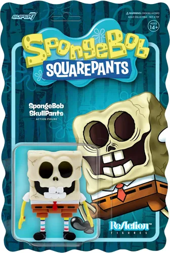 Miniatura 11 de Super7 Bob Esponja Bob Esponja y Patrick BFF - (2 unidades) Figuras de acción de Bob Esponja de 3.75 pulgadas con accesorios, coleccionables
