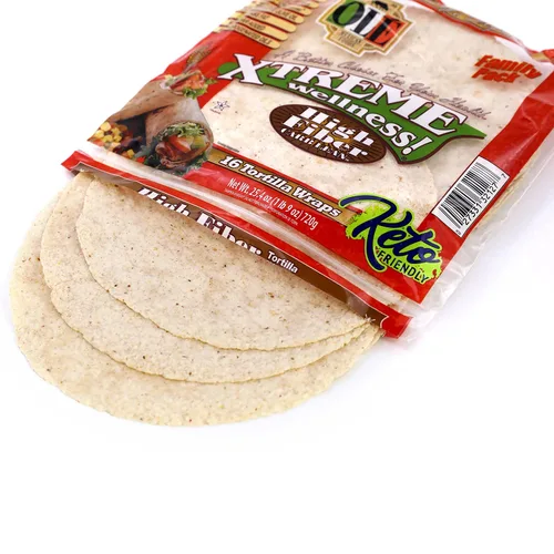 Miniatura 3 de Ole Mexican Foods Xtreme Wellness - Alto contenido de fibra y bajo en carbohidratos apto para dieta cetogénica, 16 envolturas de tortilla