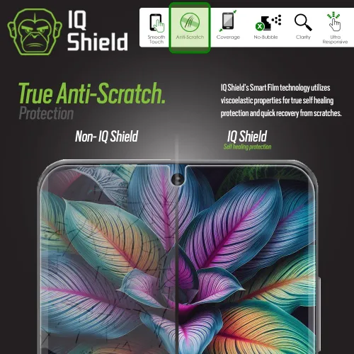 Miniatura 5 de IQShield Paquete de 3 protectores de pantalla para Samsung Galaxy S20 Ultra (6.9 pulgadas), fácil de instalar, compatible con identificación