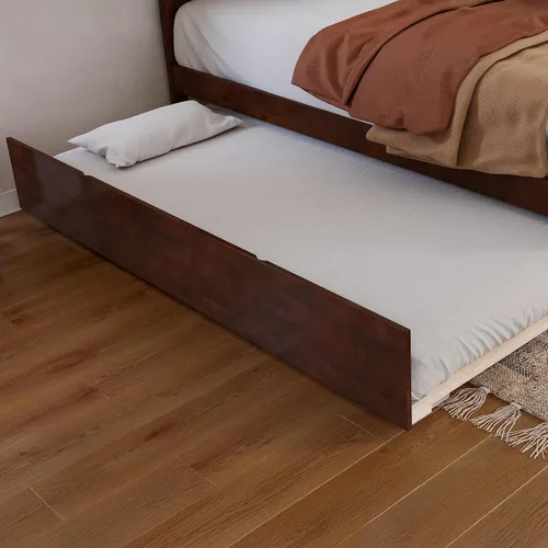 Miniatura 12 de AFI Cama nido Urban de tamaño matrimonial en espresso