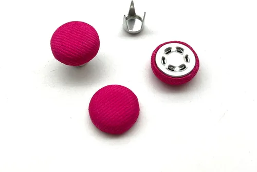 Miniatura 21 de Gorra de béisbol de 5/8 pulgadas / 0.630 in, con botones, botón superior, repuesto para fabricación, suministros de reparación color marrón H155E
