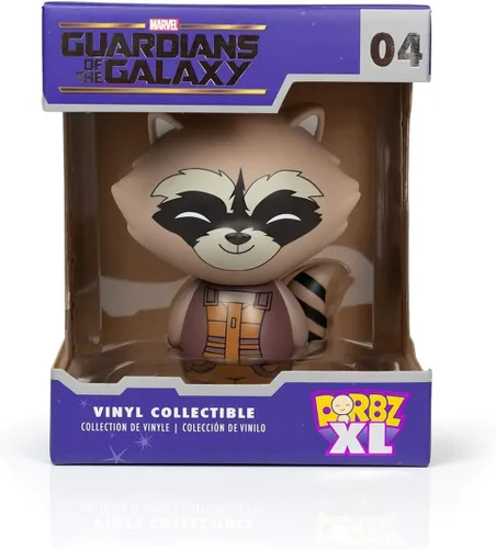 Miniatura 4 de Funko Dorbz XL: GOTG - Figura de acción de mapache cohete de 6 pulgadas