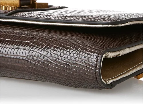 Miniatura 4 de GUESS Ginevra - Cartera de mano múltiple, Coñac