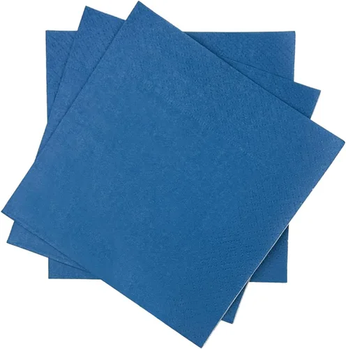 Miniatura 17 de Servilletas de cóctel azules 6 colores 5 * 5 pulgadas servilletas desechables de papel para cóctel, boda, cena, fiesta de cumpleaños, postre, vino