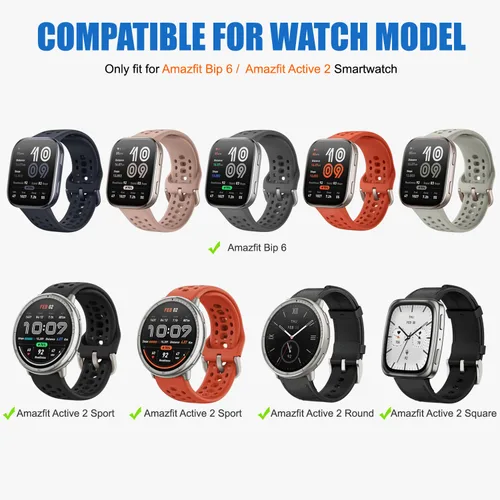 Miniatura 2 de Cable de carga Amazfit Bip 6, cable de carga de repuesto para Amazfit Bip 6, Active 2 SmartWatch de 3.3 pies (negro)