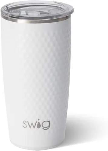 Miniatura 26 de Swig Life - Vaso de 22 oz con aislamiento térmico, vaso de café con tapa, apto para portavasos, apto para lavavajillas, acero inoxidable, taza