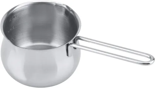 cacerola de leche, cacerola con pico de vertido, almacenamiento de cocina, cacerola, olla pequeña con pico vertido, olla de leche de acero inoxidable