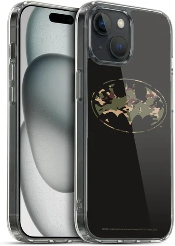 Miniatura 313 de Head Case Designs Funda de gel con licencia oficial de Batman DC Comics Bat Signal Logos [protección de grado militar] compatible con Apple iPhone 7