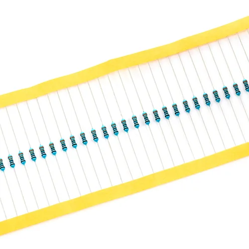 Miniatura 4 de Chanzon 100pcs 1/4W (0.25W) 33K Ω ohmios Resistencia fija de película metálica 0.01 ±1% Tolerancia 33KR MF Resistencias de orificio pasante