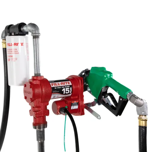 Miniatura 16 de Fill-Rite FR1204H - Bomba de transferencia de combustible de 12 V, 15 GPM (modelo sólo bomba) Gasolina, diésel, queroseno, mezclas de etanol