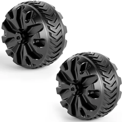 PORTAL Wagon Wheels Replacement 8" Diameter X 3.4" Wide for Utility Wagon Cart