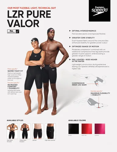 Miniatura 6 de Speedo Rodillera de espalda abierta Fastskin LZR Pure Valor