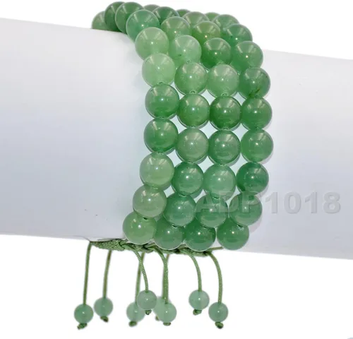 Miniatura 29 de AD Beads Pulseras de piedras preciosas unisex de 0.315 pulgadas (0.315 in), macramé curativo ajustable de 7 a 9 pulgadas Usa esta pulsera