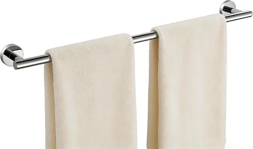Miniatura 25 de SEIDO Toallero de acero inoxidable 304 para pared de baño, longitud útil de 9.6 pulgadas, barra de toalla de mano dorada cepillada, barra de toalla