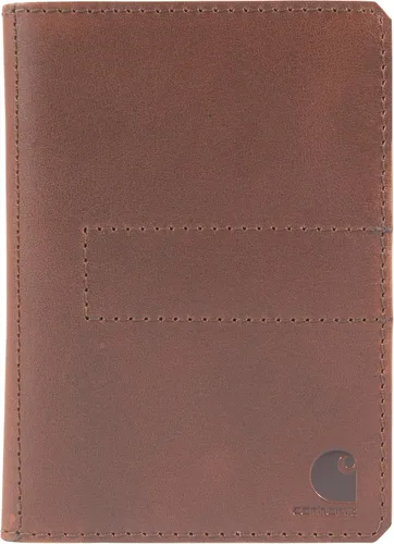 Miniatura 12 de Carhartt Carteras de cuero Craftsman para hombre, disponibles en varios estilos y colores, color negro (cuaderno)