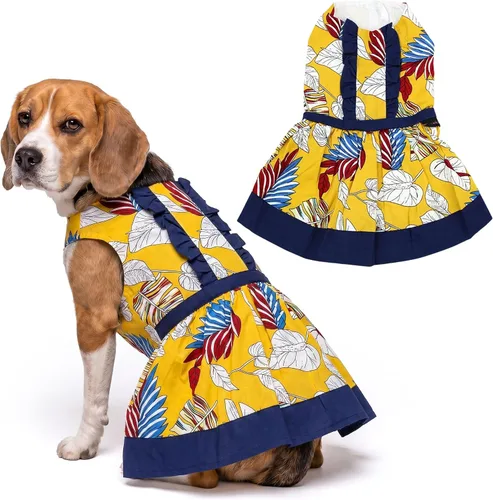Miniatura 135 de Parisian Pet Chambray - Vestido para perro - Ligero sin mangas para perro, niña, talla XS Chambray en general