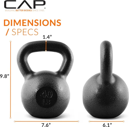 Miniatura 4 de CAP Barbell Pesa rusa de hierro fundido - Opciones con revestimiento, individuales y conjuntos, múltiples opciones