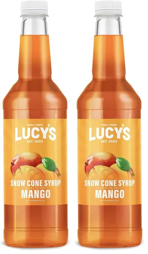 Miniatura 7 de Lucy's Family Owned Shaved Ice - Jarabes de cono de nieve, sangre de tigre, cerveza de raíz, crema de naranja, botellas de jarabe de 32 onzas