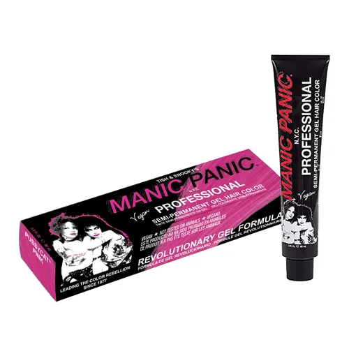 Miniatura 10 de Manic Panic Tinte de gel semipermanente de terciopelo rojo cereza profesional, color rojo cereza brillante, brilla bajo la luz negra, dura más de 40